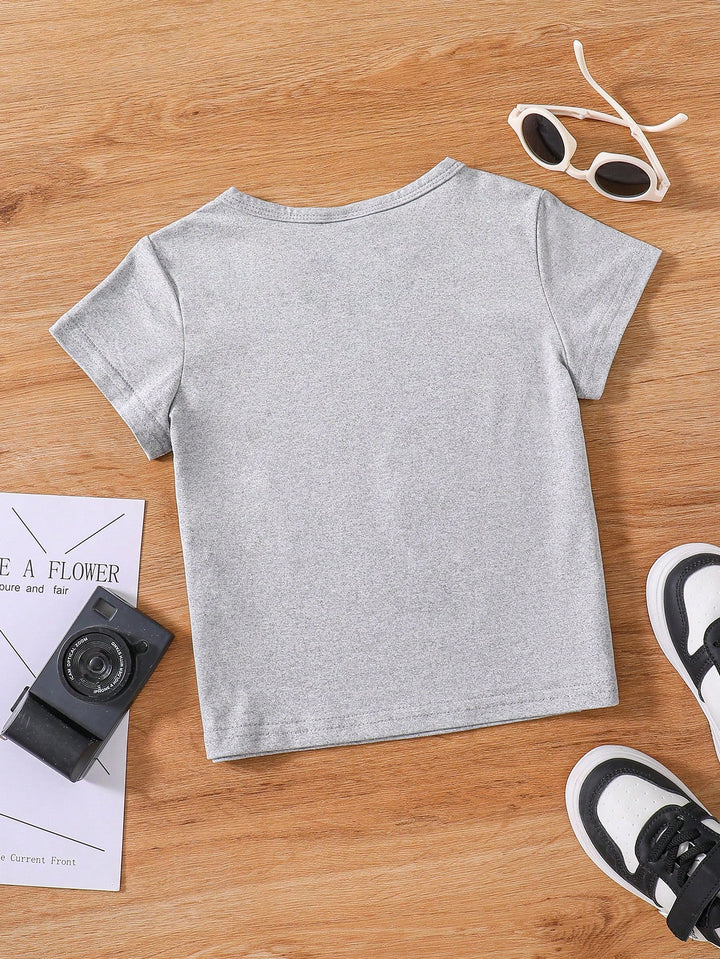 Tricou SHEIN, gri