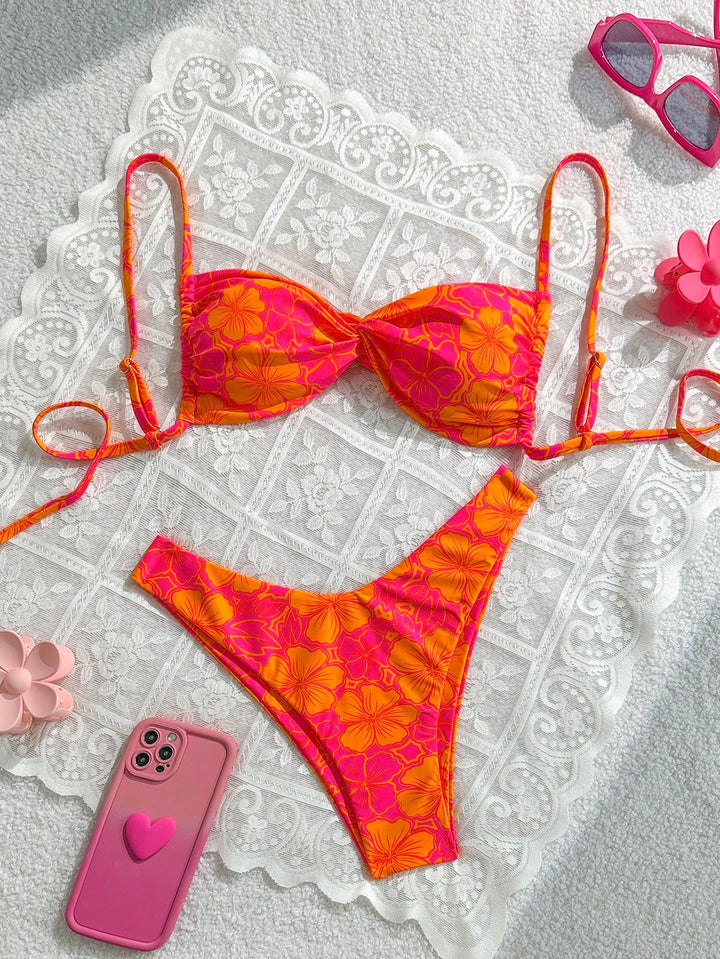 Costum de baie SHEIN, mix culori