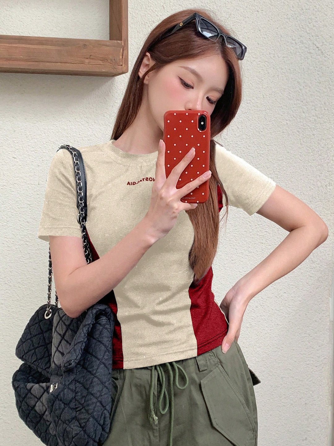 Tricou SHEIN, bej