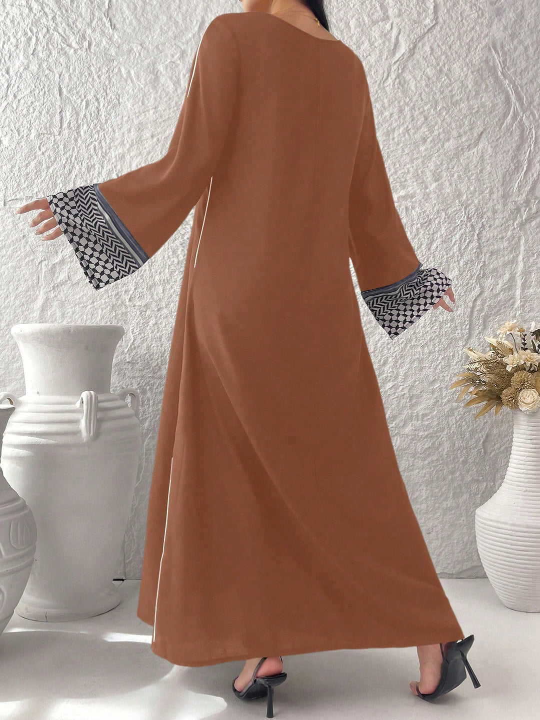 Rochie maxi Shein, maro