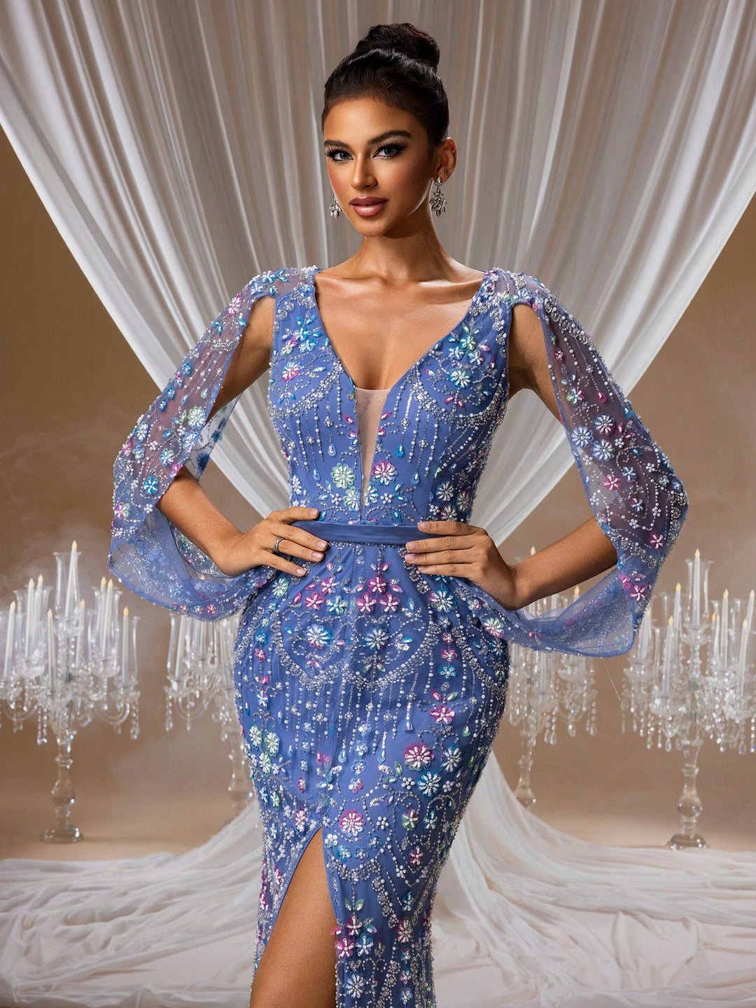 Rochie SHEIN, albastru