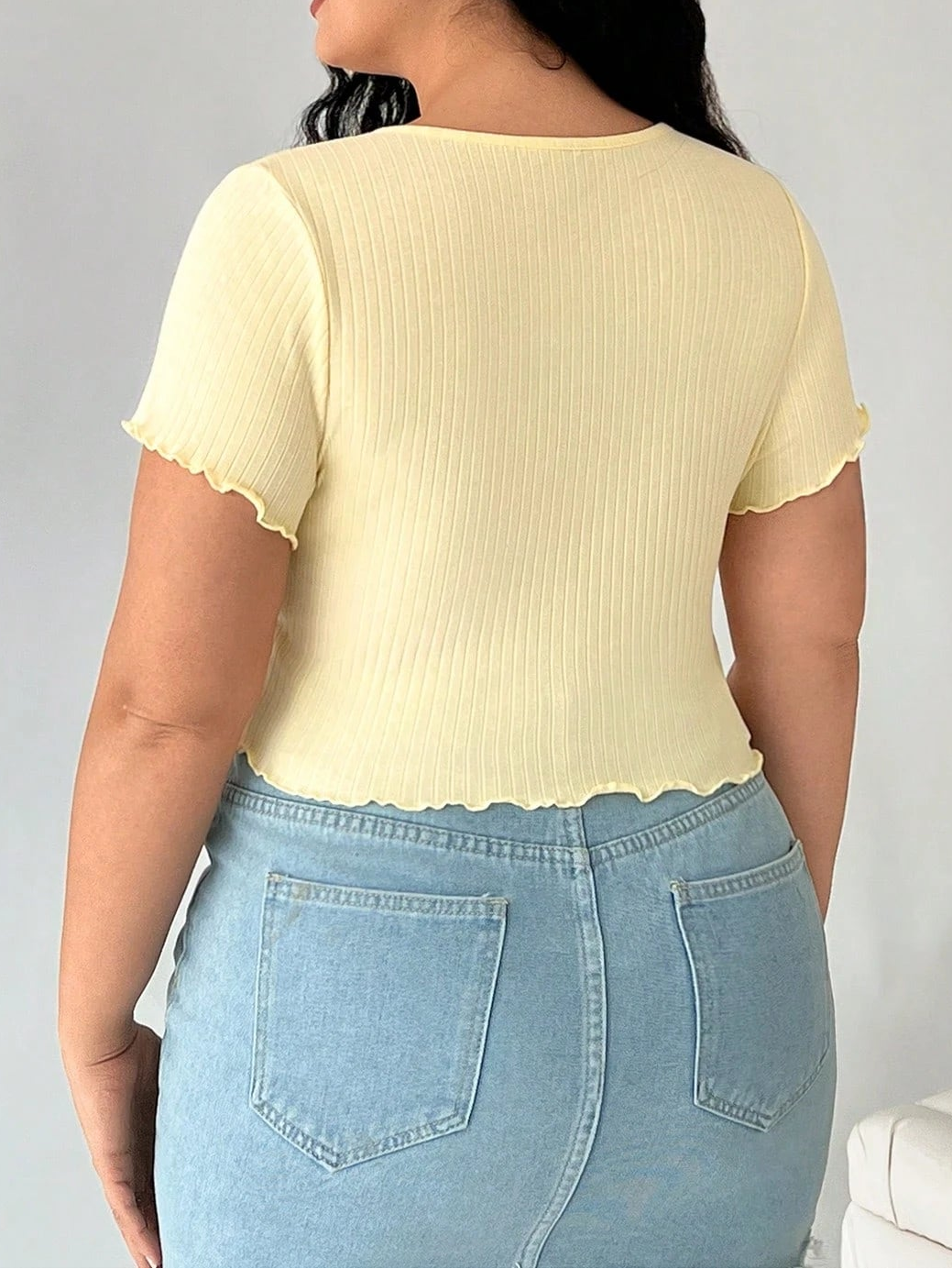 Tricou SHEIN, galben
