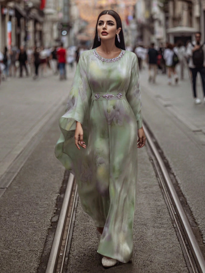 Rochie maxi SHEIN, mix culori