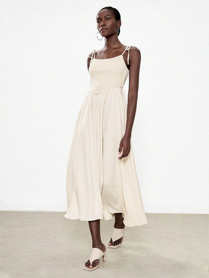 Rochie maxi SHEIN, alb
