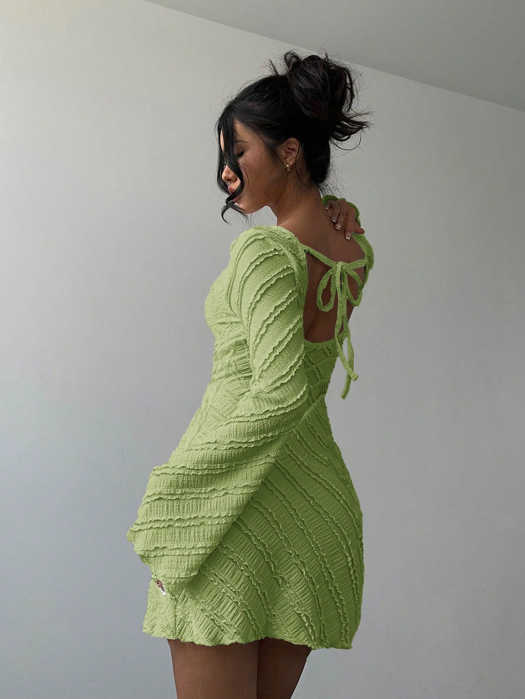 SHEIN mini ruha, zöld