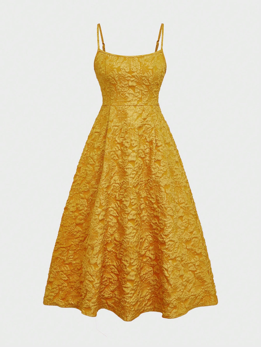 Rochie midi SHEIN, auriu