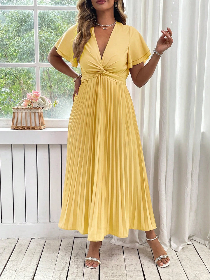 Rochie maxi SHEIN, galben