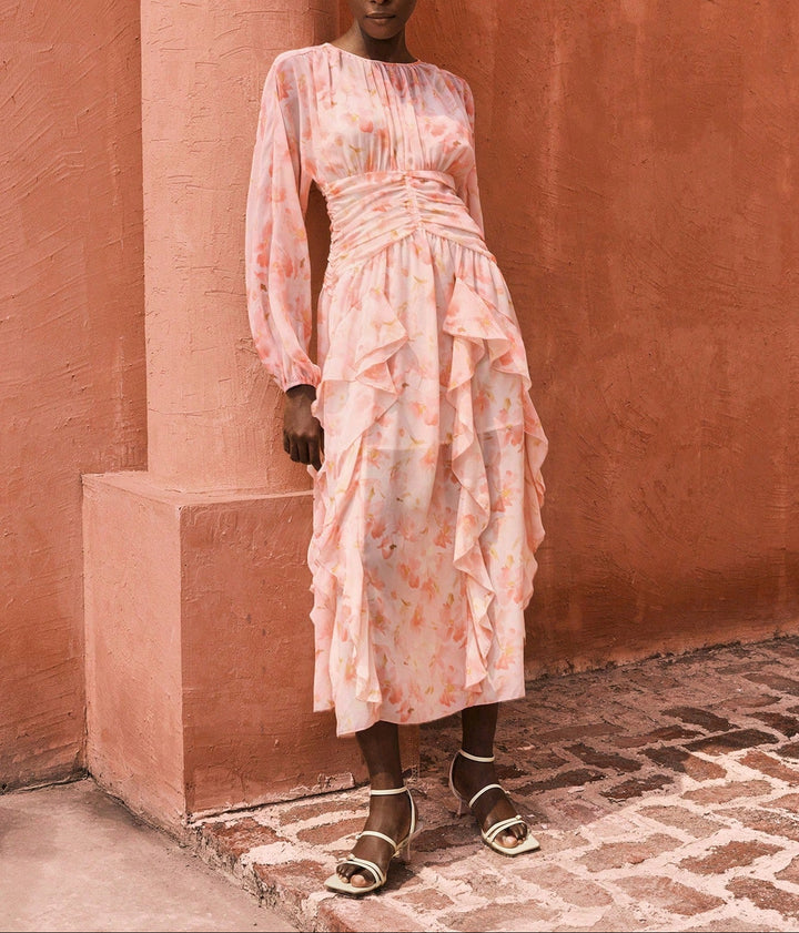 SHEIN Colourmix Midi Dress