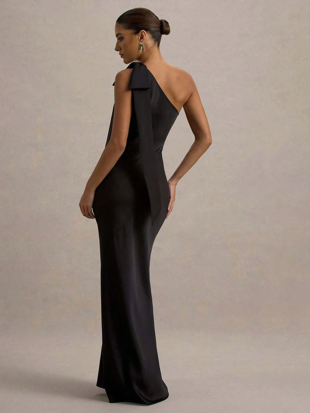 SHEIN maxi ruha, fekete