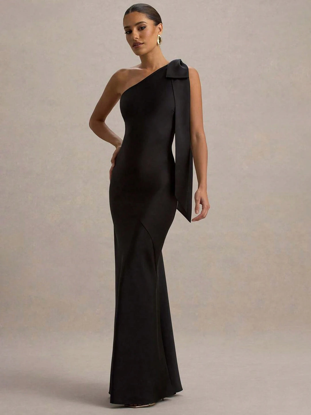 SHEIN maxi ruha, fekete