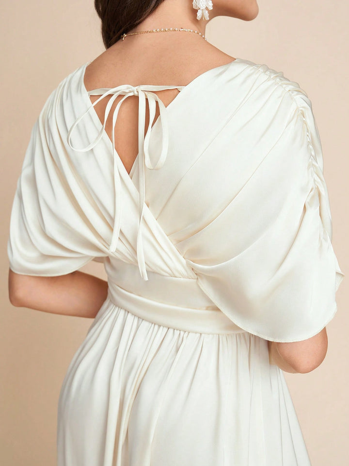 Rochie maxi SHEIN, portocaliu