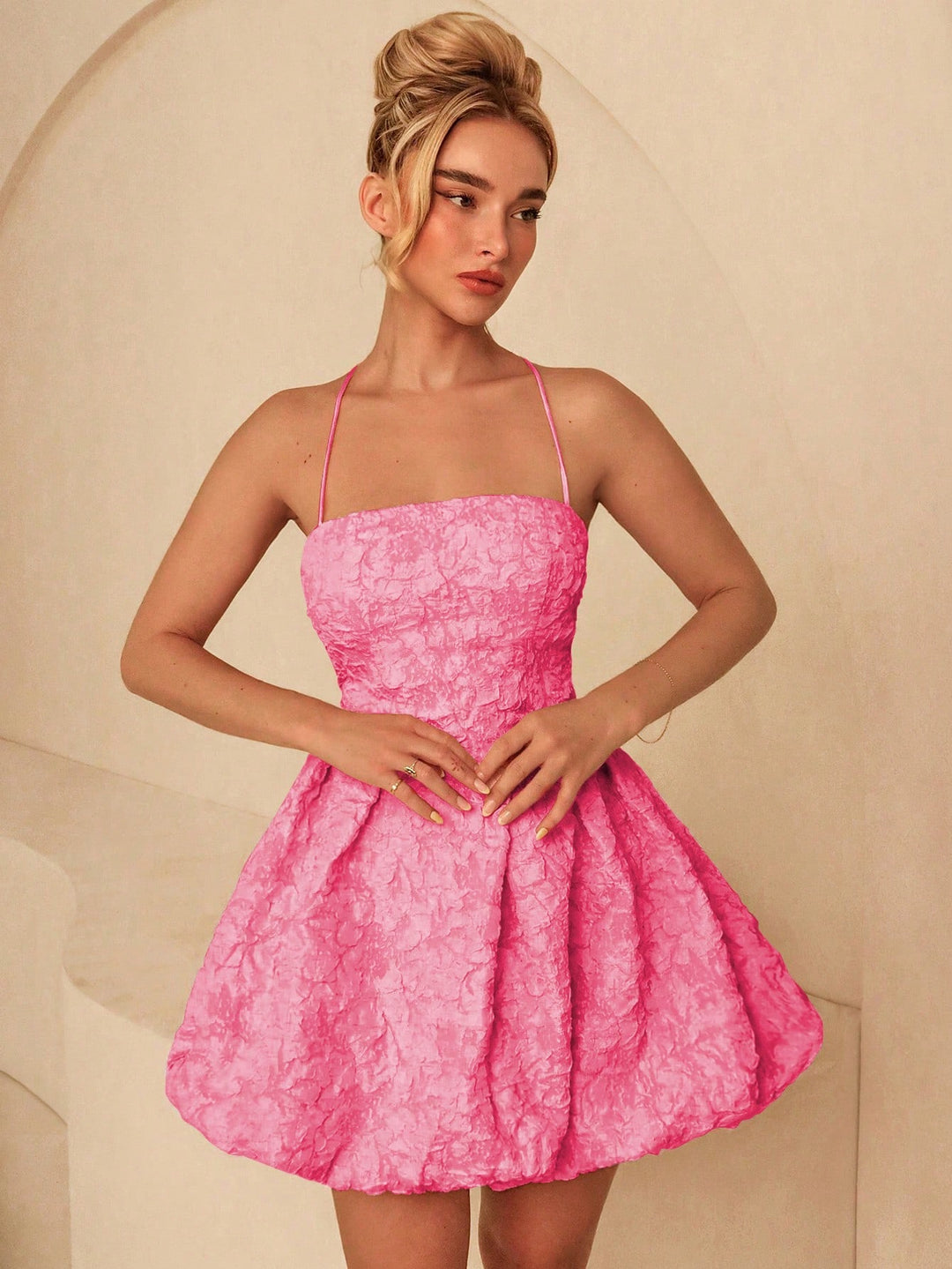 Rochie mini SHEIN, roz