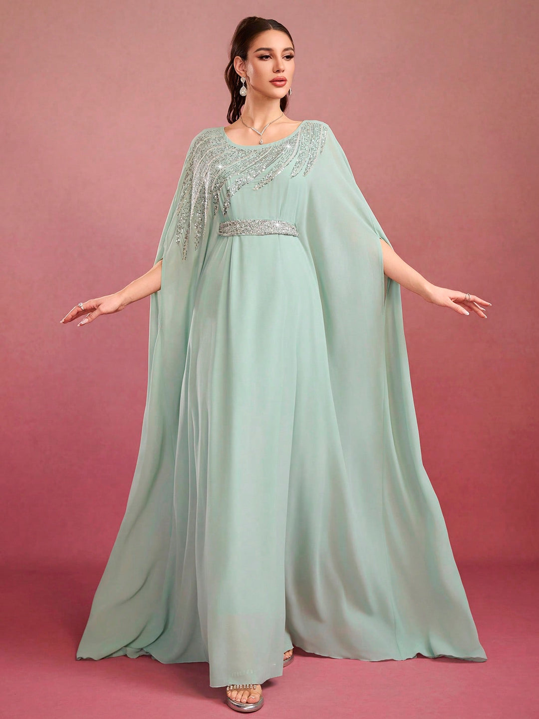 Rochie SHEIN, verde