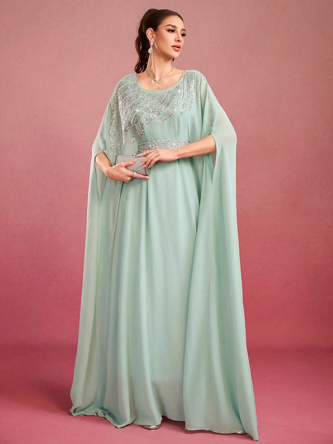 Rochie SHEIN, verde