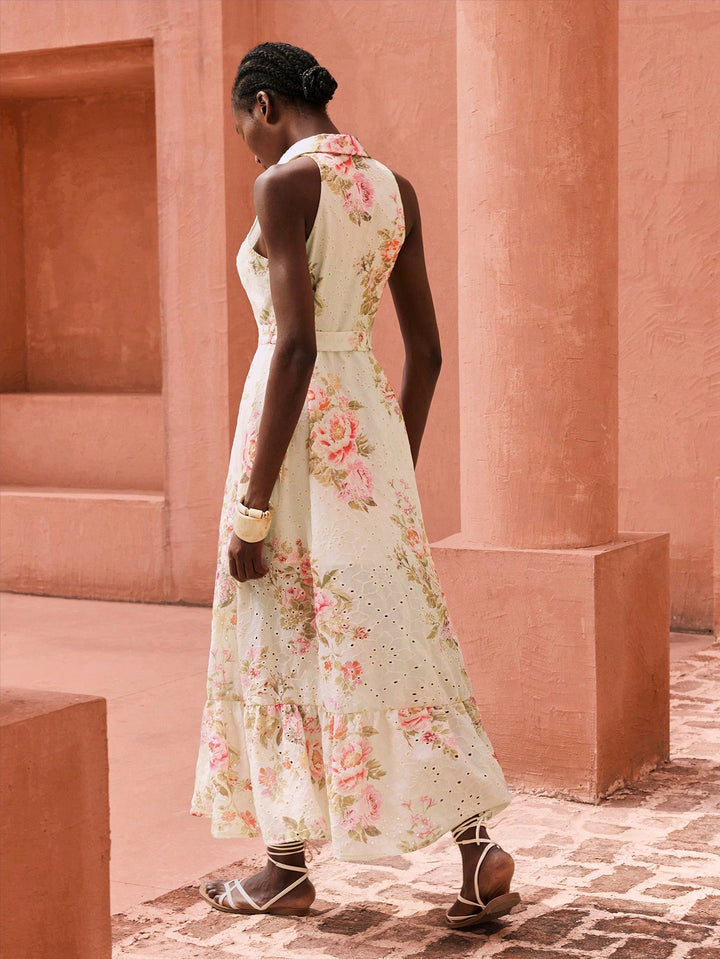 Rochie maxi SHEIN, mix culori