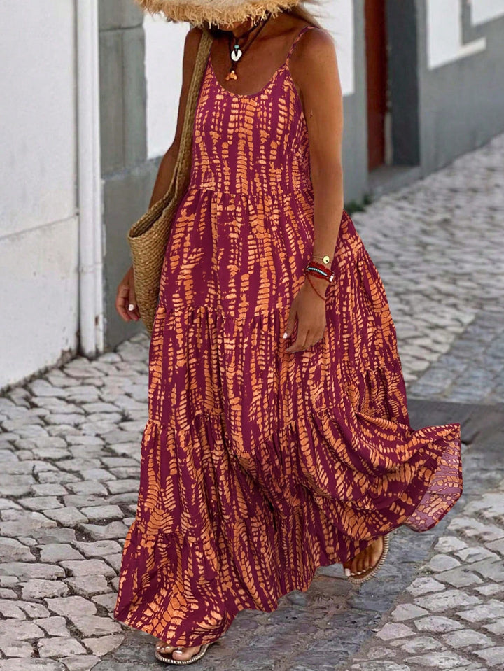 Rochie maxi SHEIN, mix culori