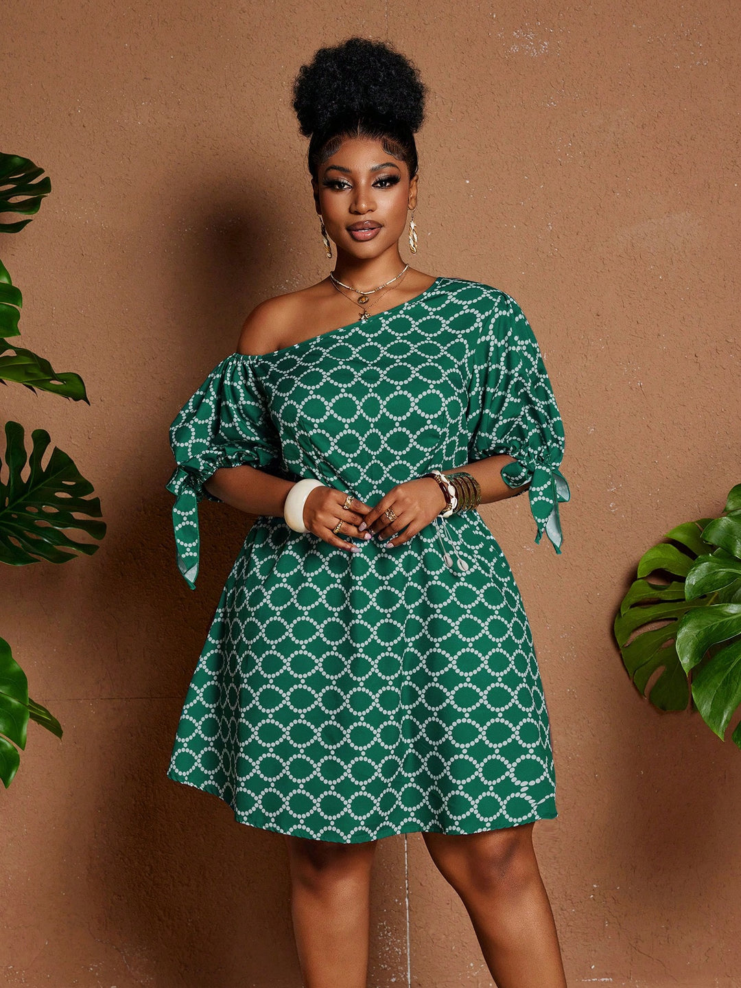 Rochie SHEIN, verde