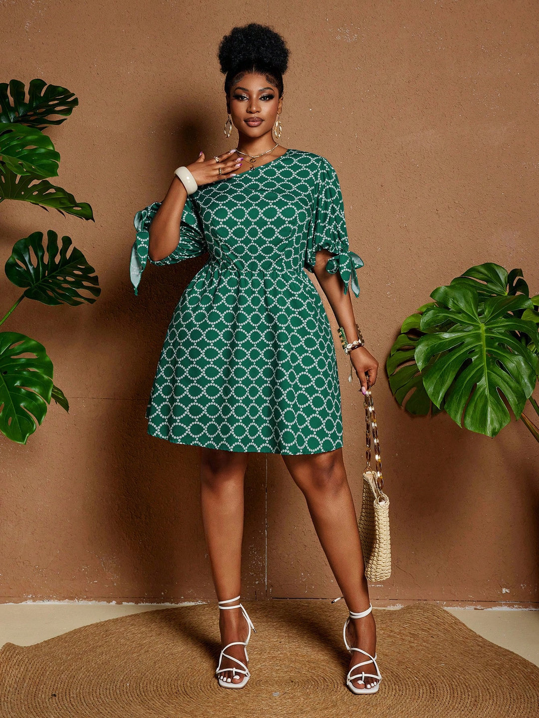 Rochie SHEIN, verde