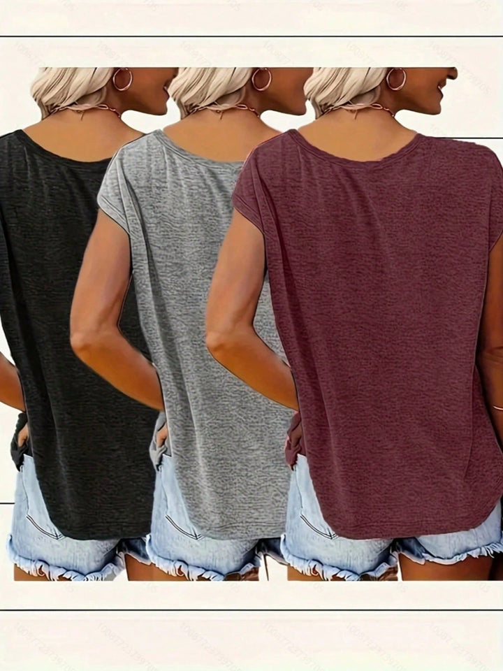 Tricou SHEIN, mix culori