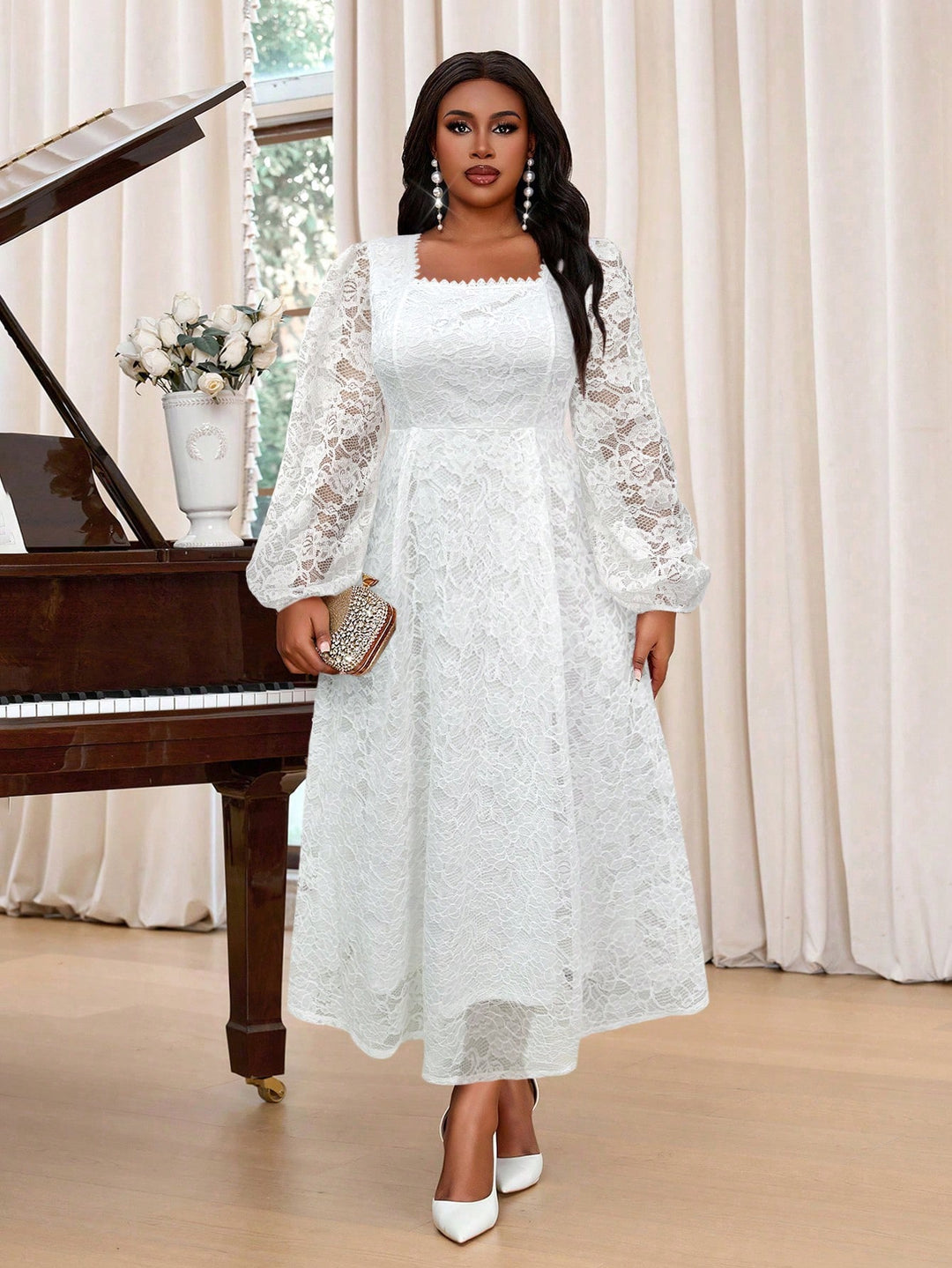 Rochie SHEIN, alb