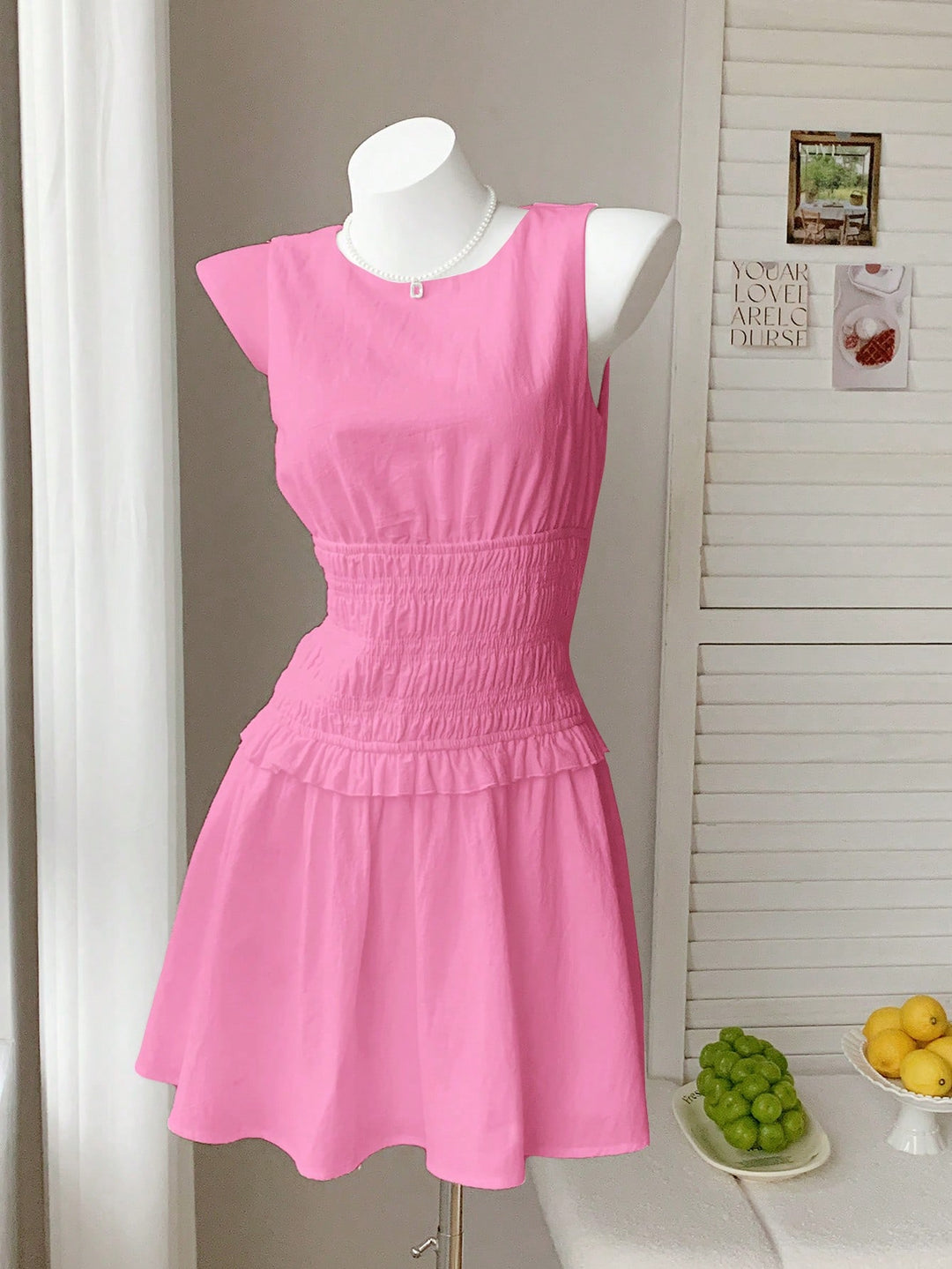 Rochie mini SHEIN, roz