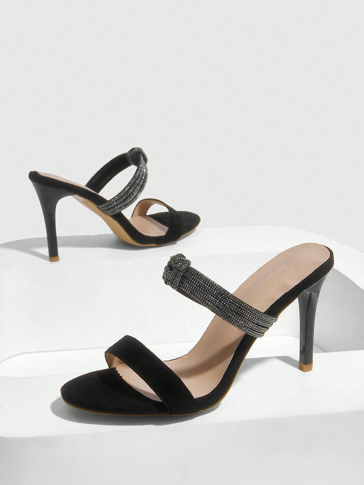 Sandale SHEIN, negru