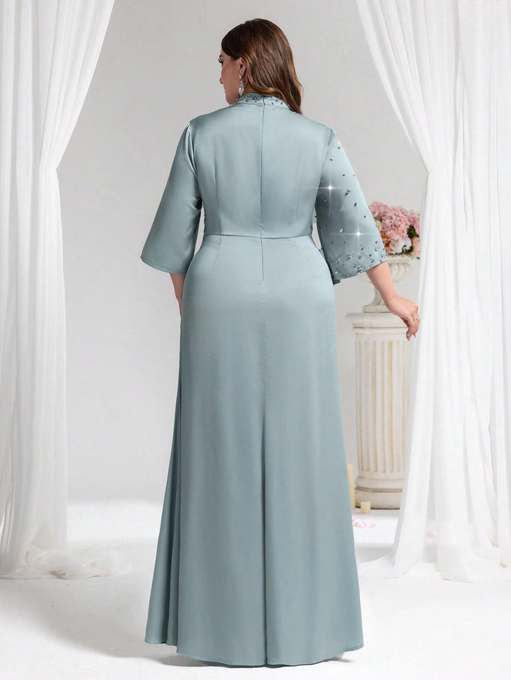 Rochie de ocazie SHEIN, verde