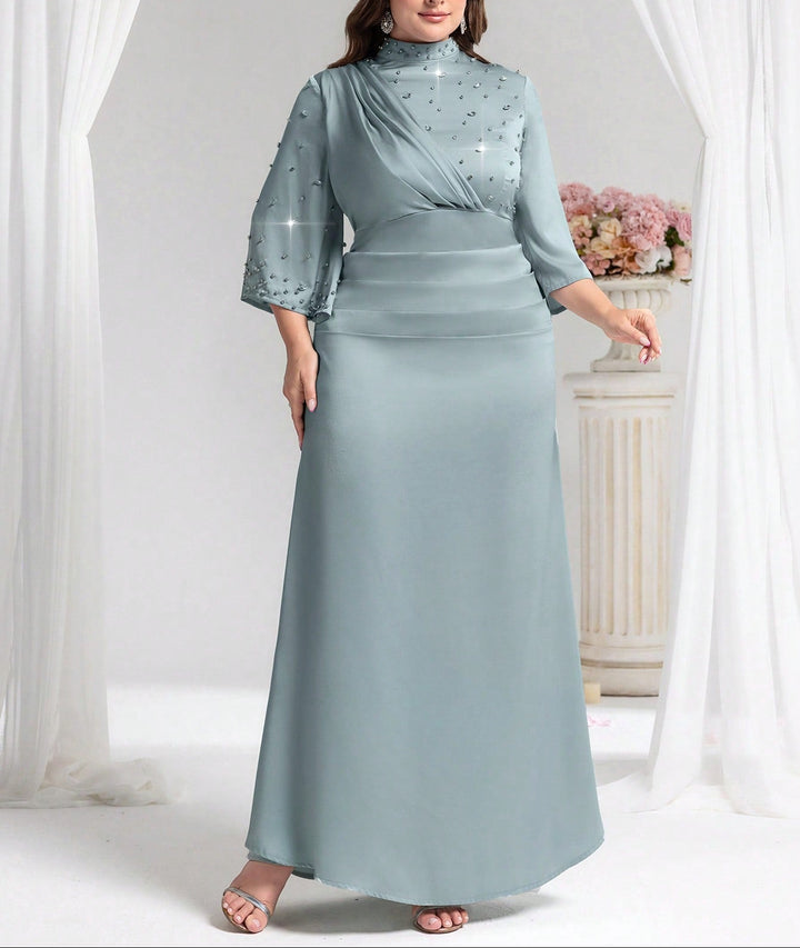 Rochie de ocazie SHEIN, verde