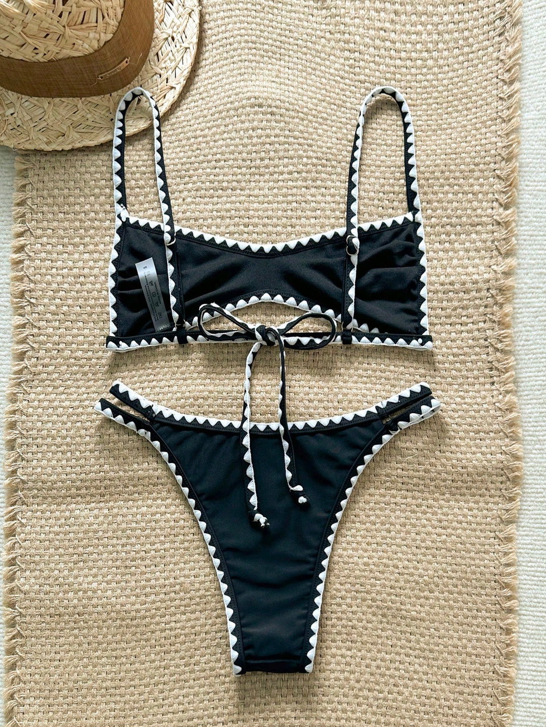 Set bikini SHEIN, negru