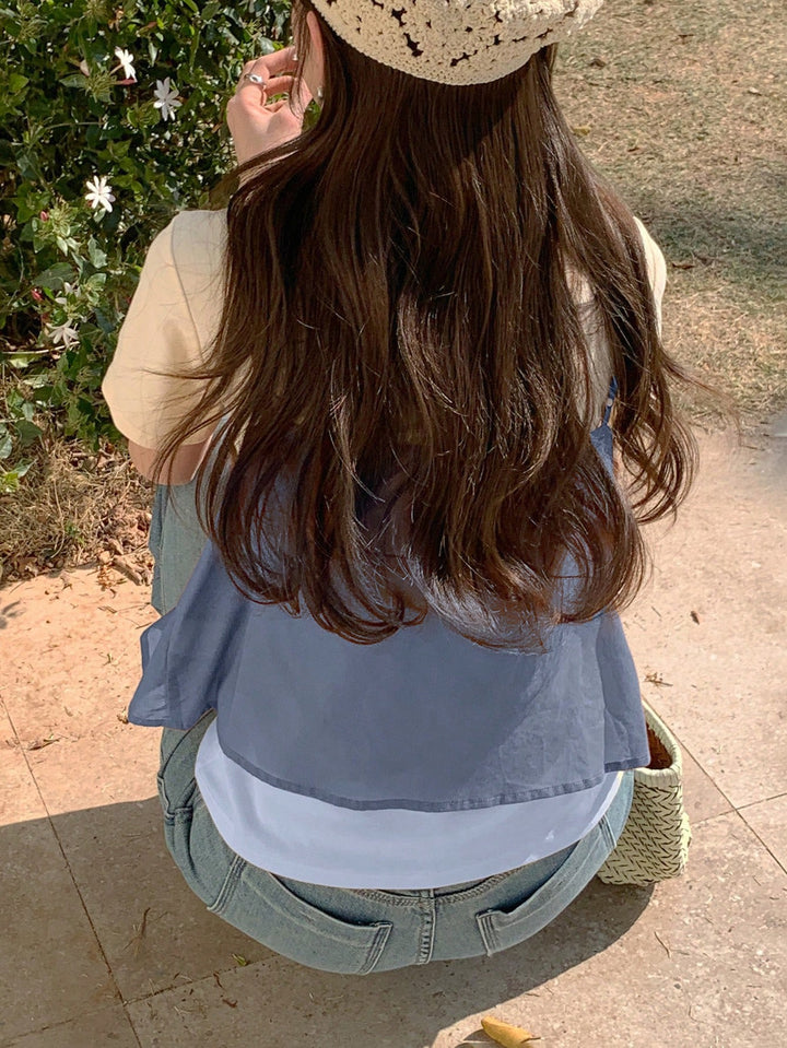 SHEIN kék top