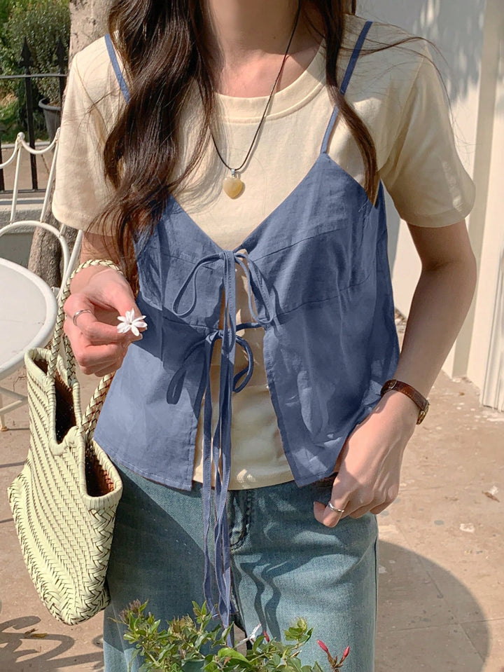 SHEIN kék top