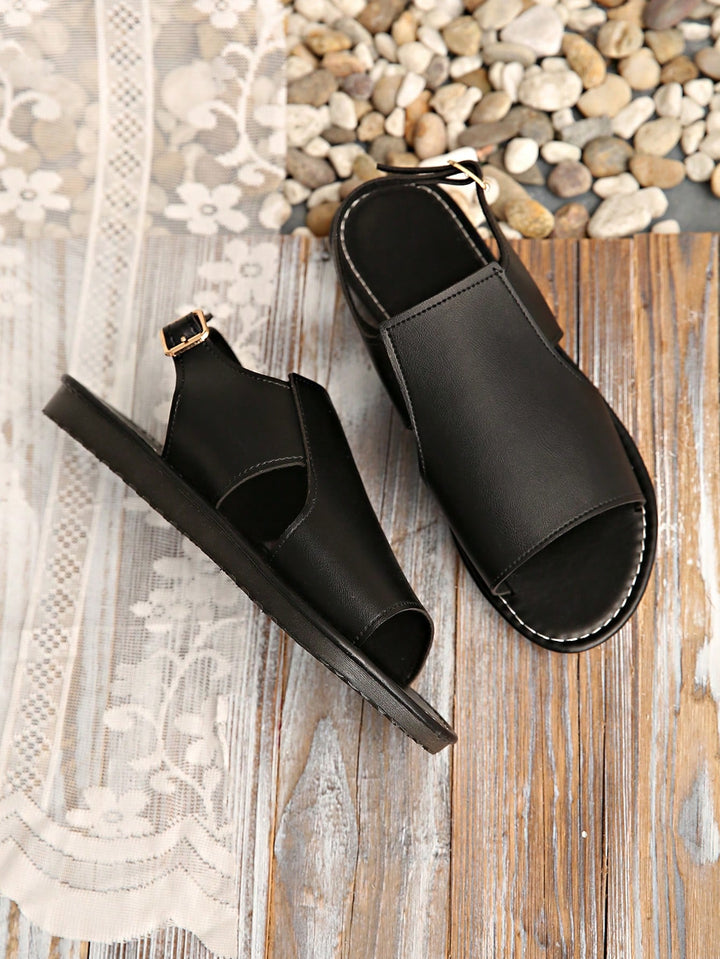 Sandale SHEIN, negru