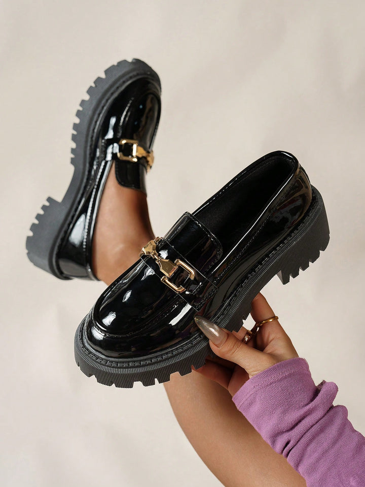Mocasini SHEIN, negru