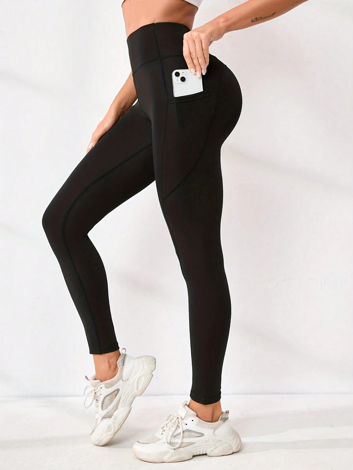 Leggings SHEIN, fekete