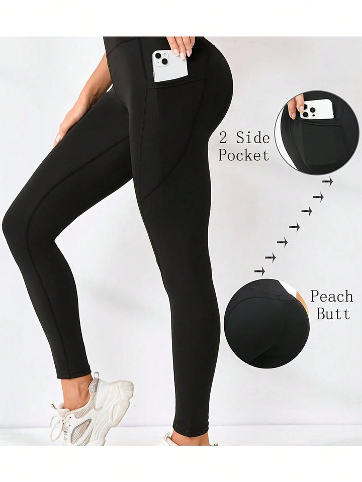 Leggings SHEIN, fekete