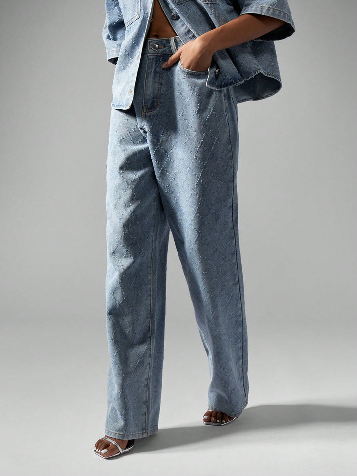 Jeans SHEIN, albastru