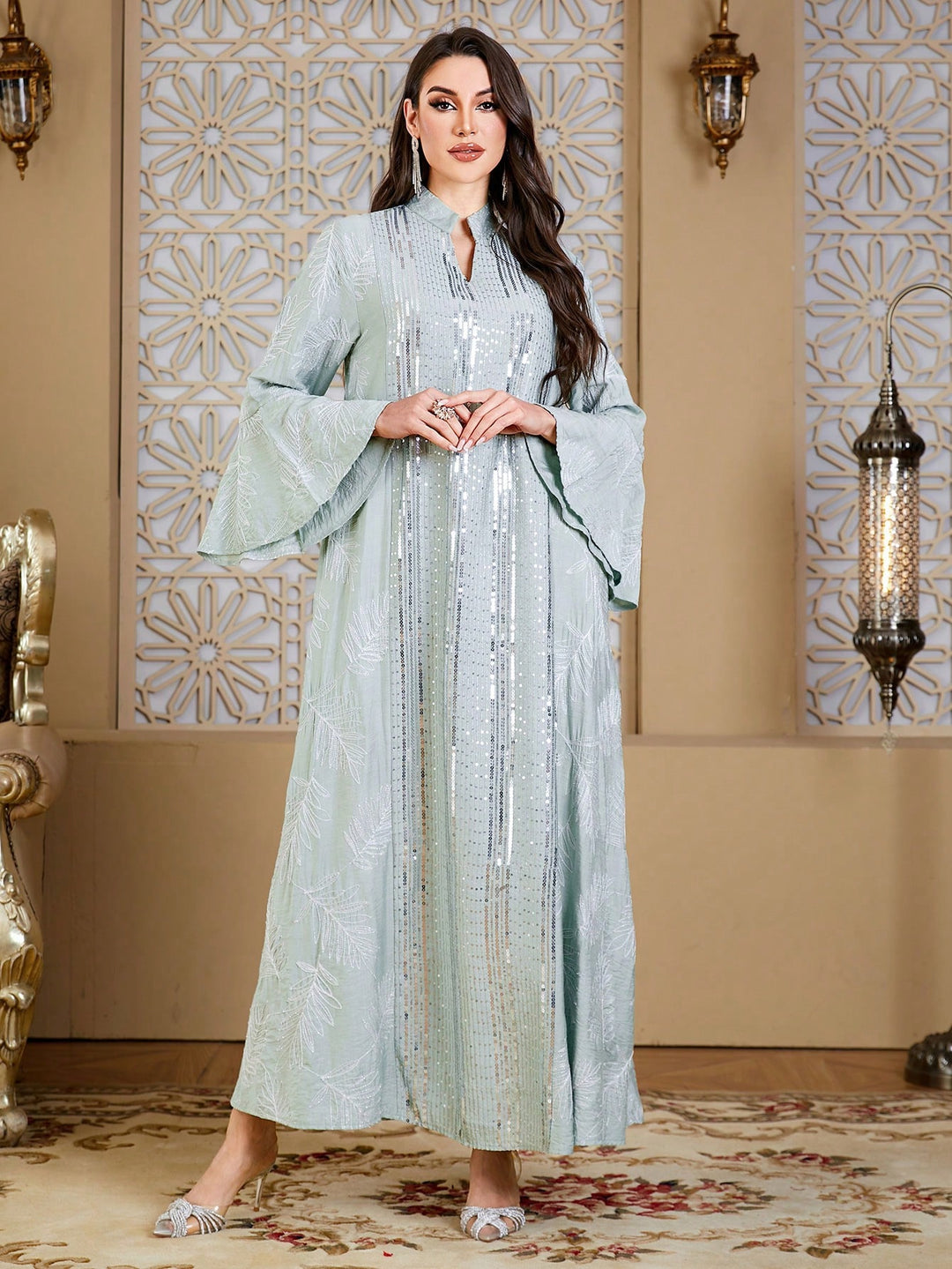 Rochie SHEIN, verde