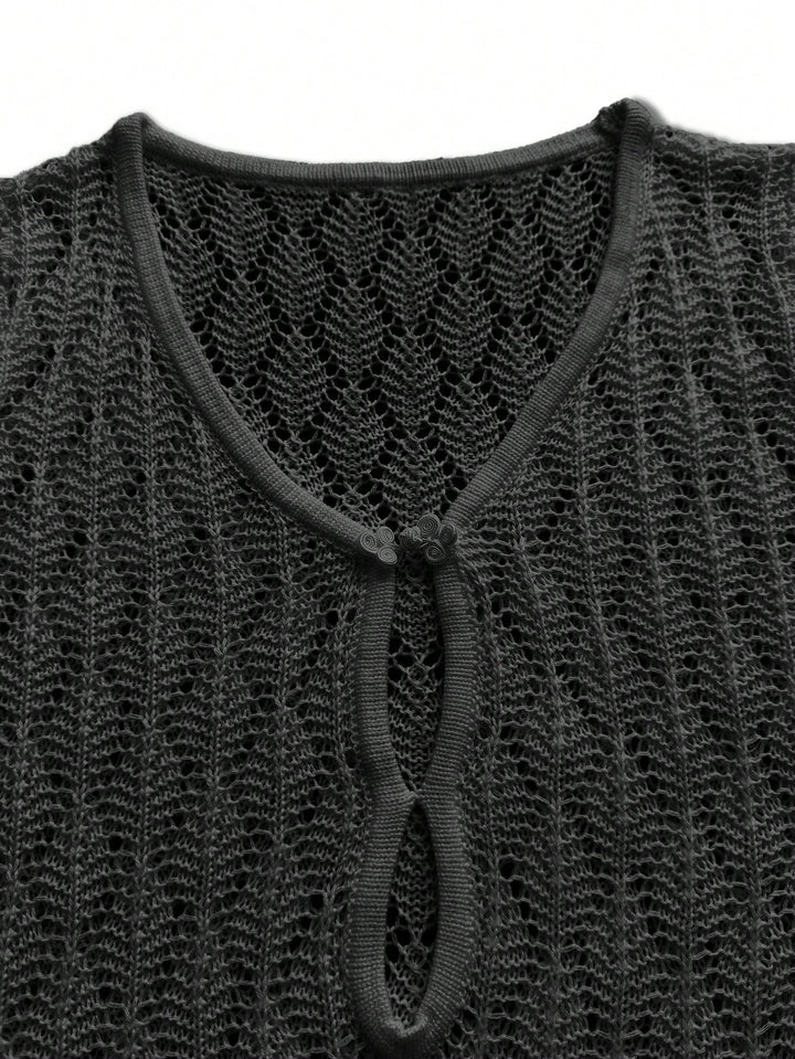 Fusta de plaja SHEIN, negru