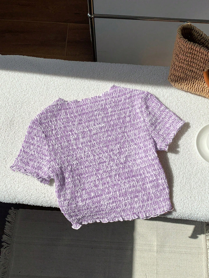 Shein póló, lila