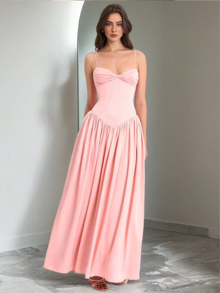 Rochie maxi SHEIN, roz