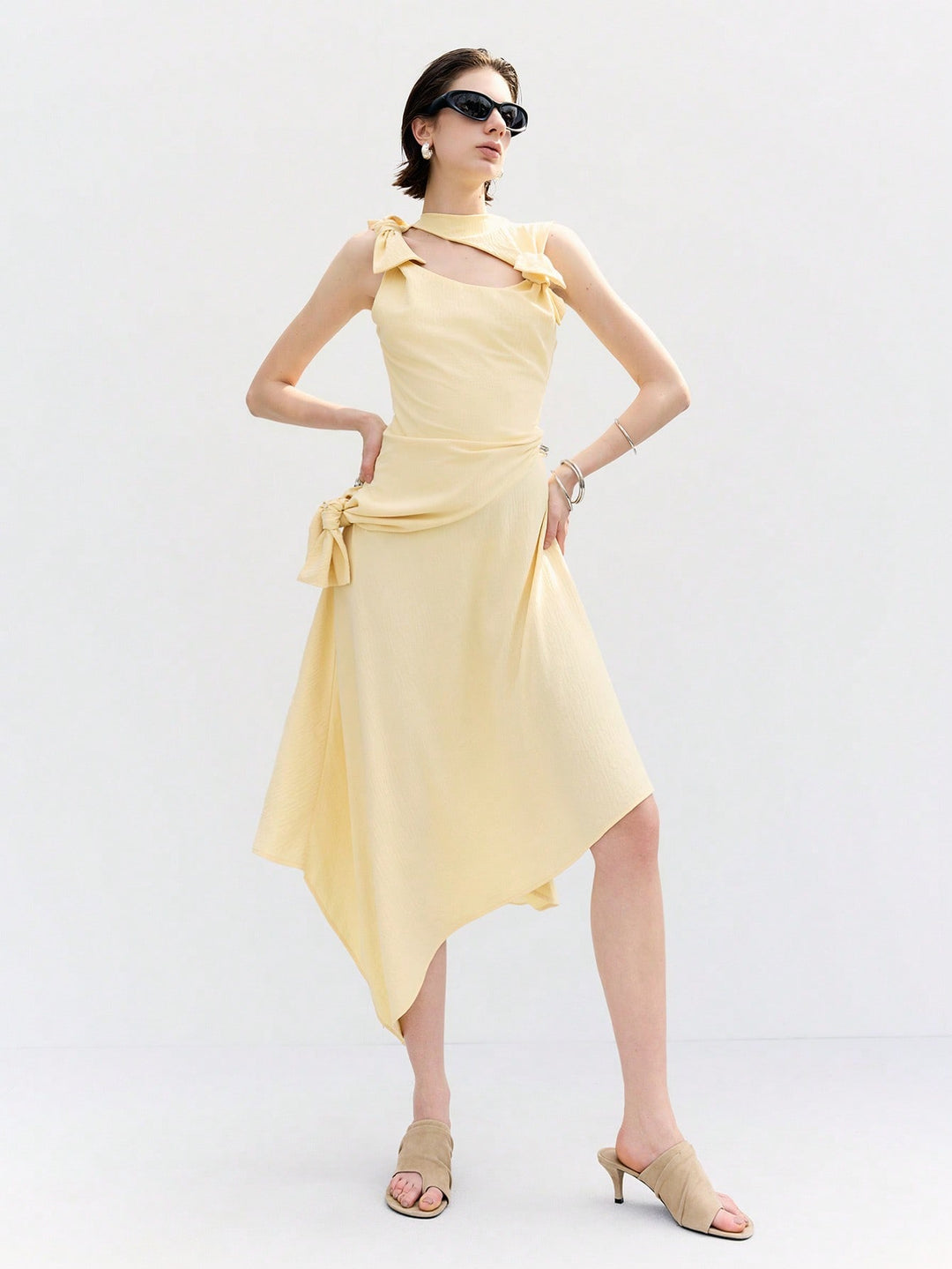 Rochie maxi SHEIN, galben