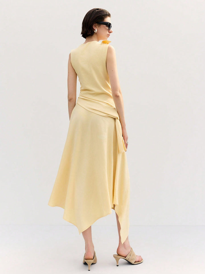 Rochie maxi SHEIN, galben