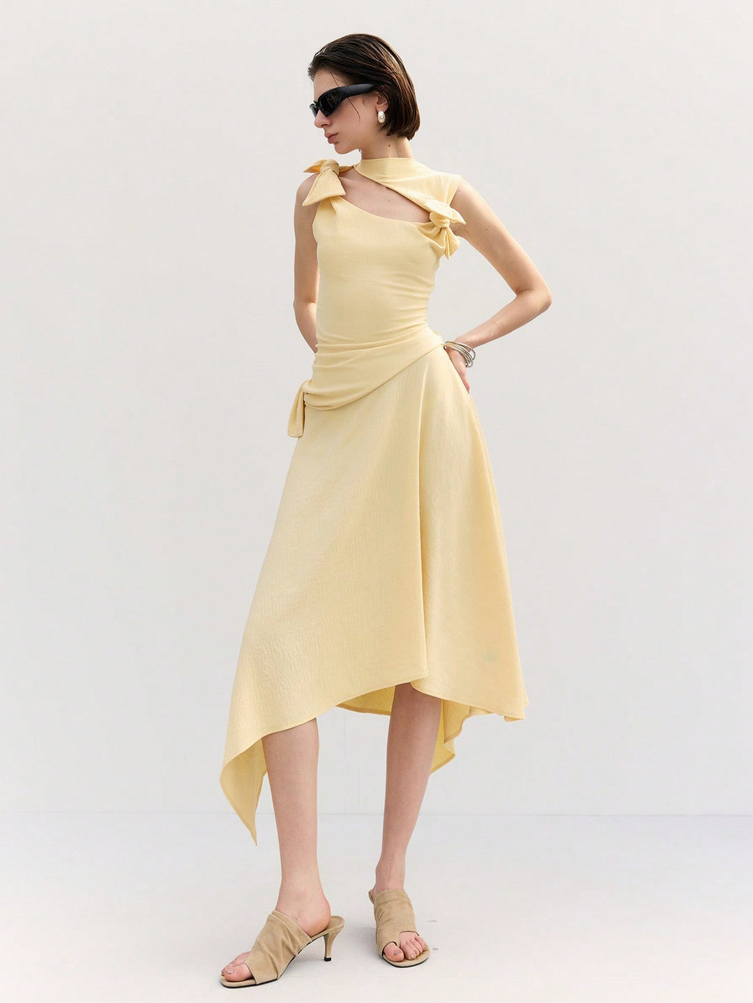 Rochie maxi SHEIN, galben
