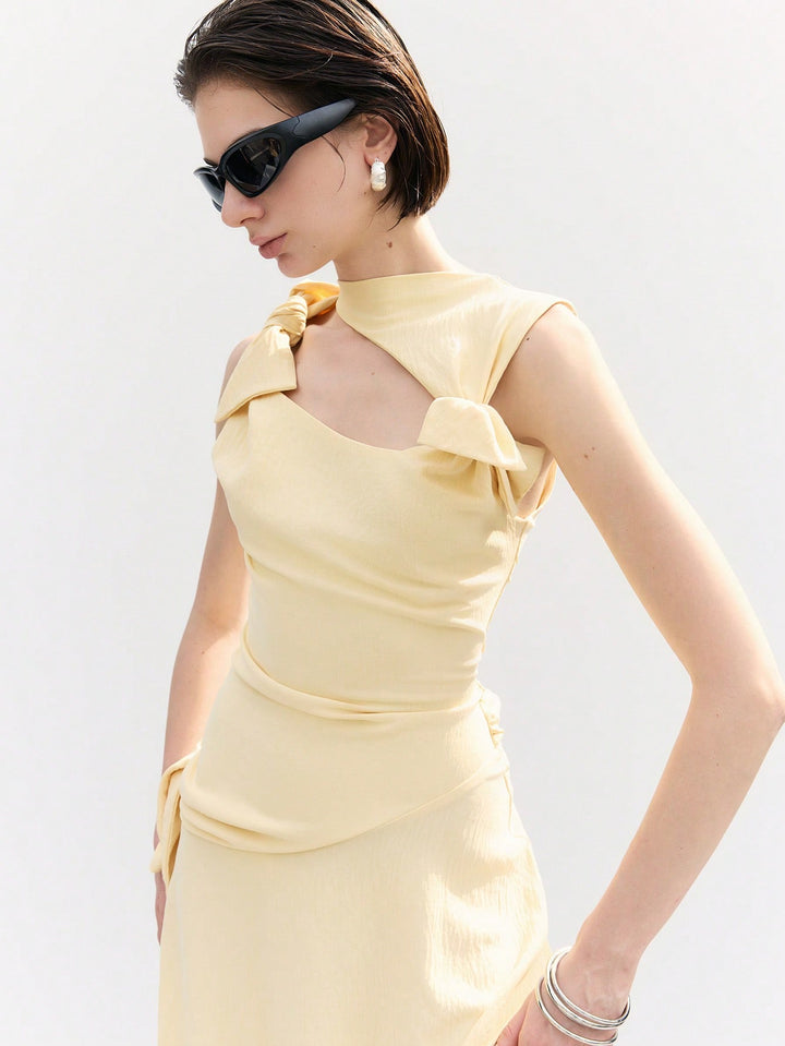 Rochie maxi SHEIN, galben