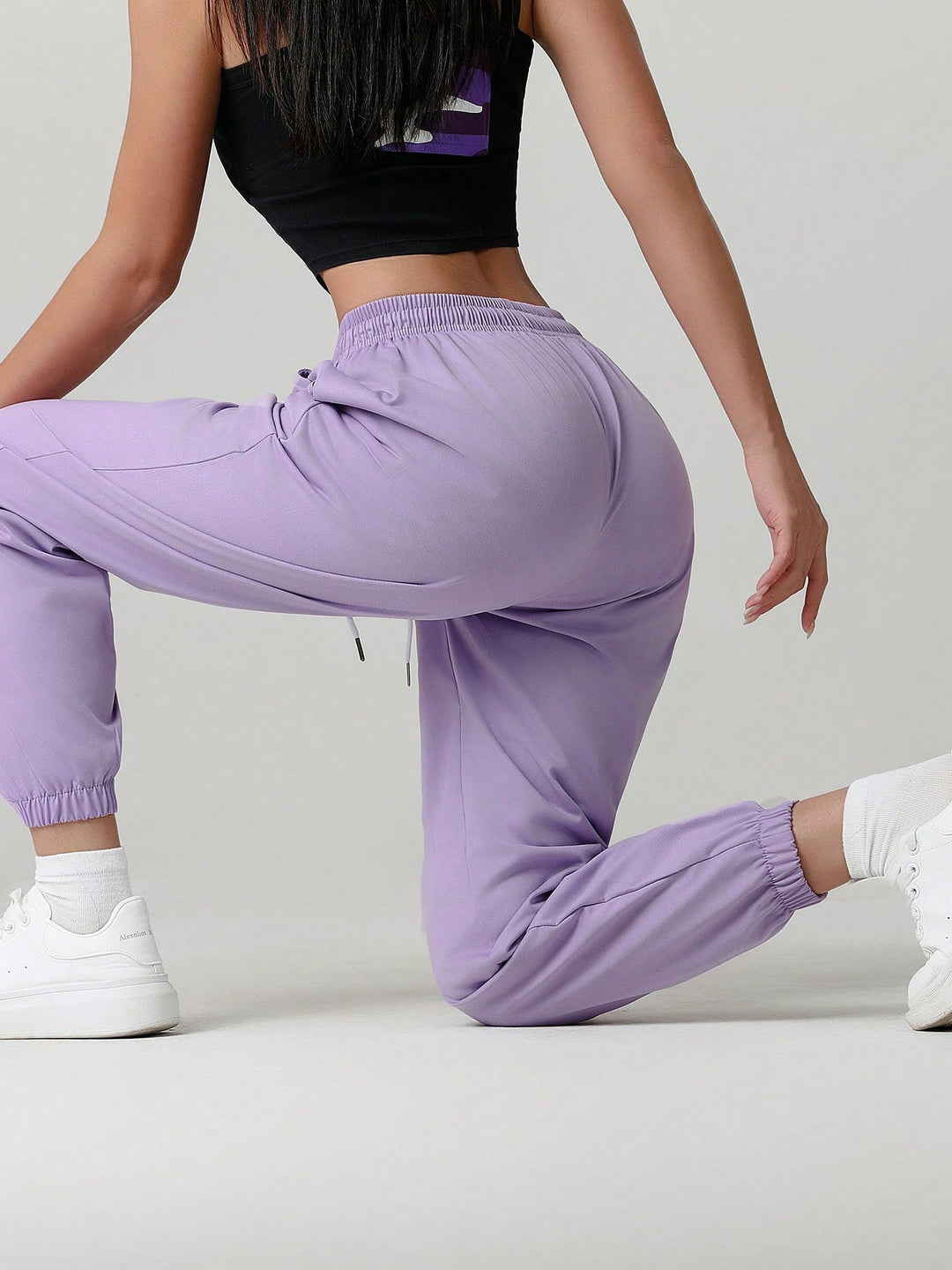 Pantaloni SHEIN, mov