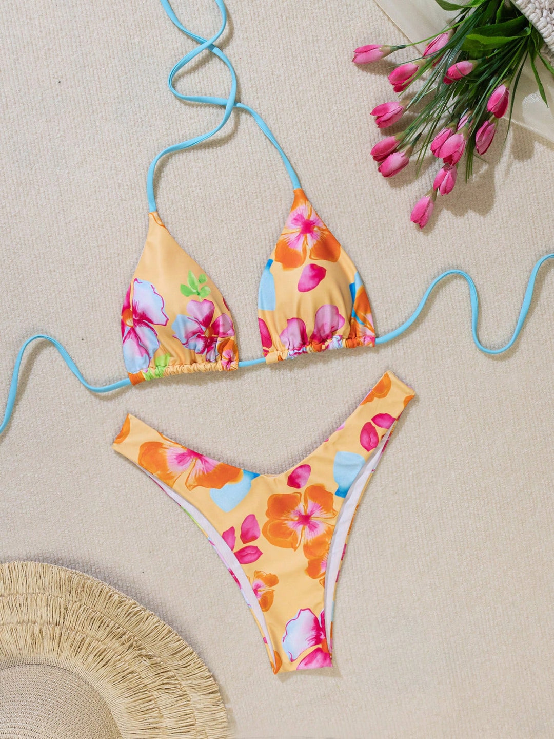 Costum de baie SHEIN, mix culori