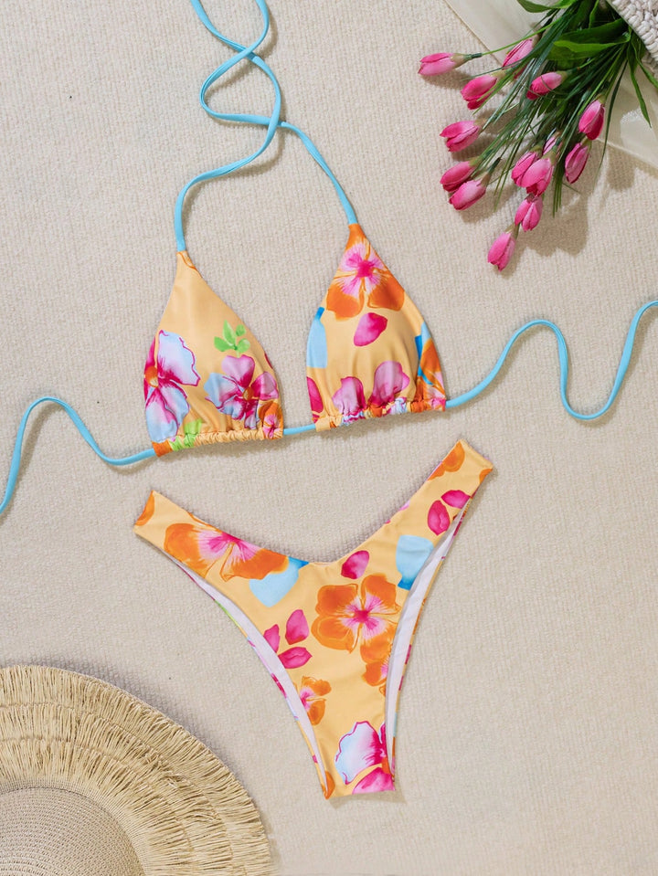Costum de baie SHEIN, mix culori