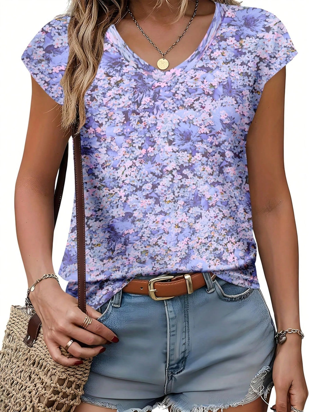 Tricou SHIEN, mix culori