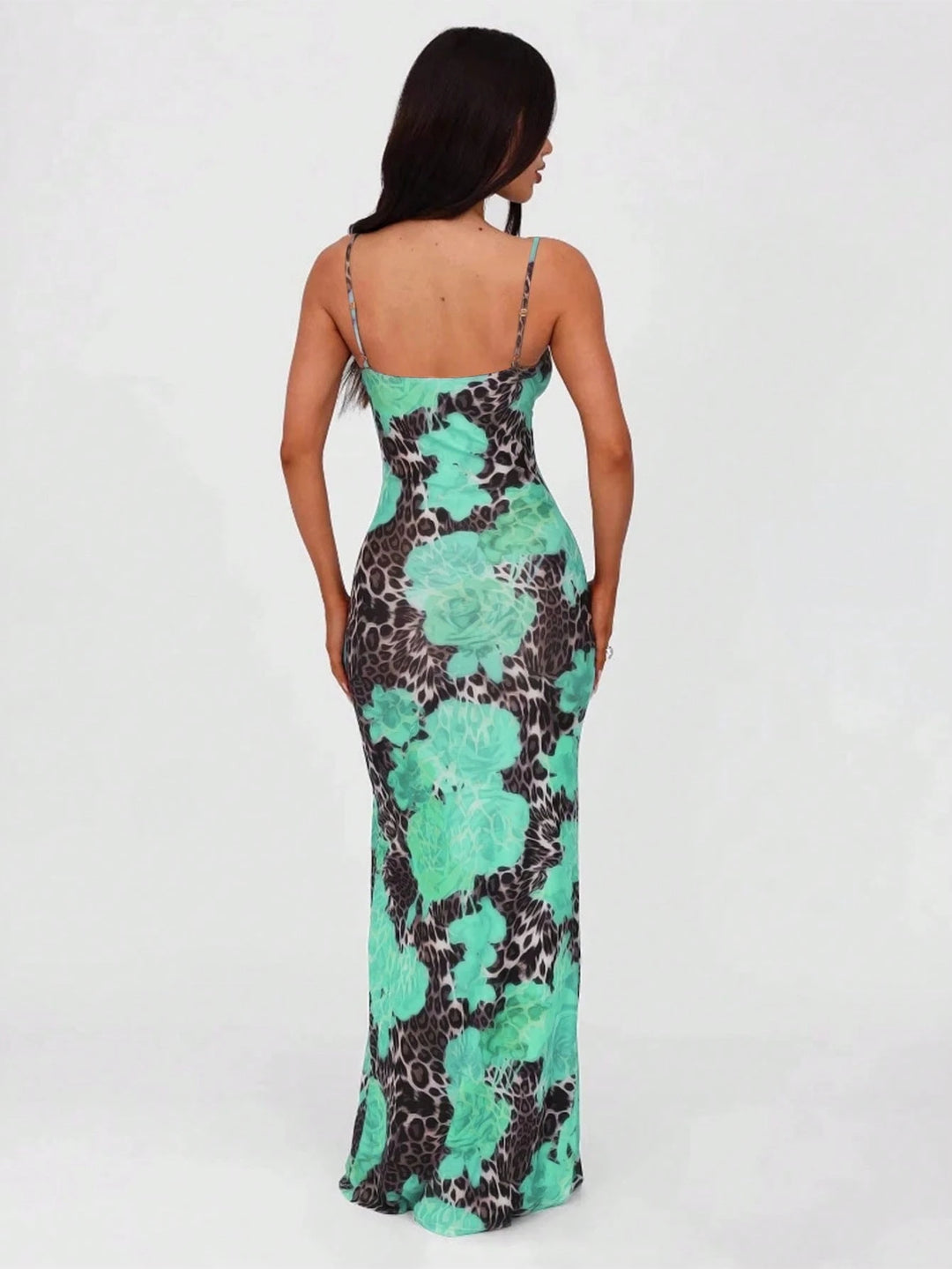 Rochie maxi SHEIN, mix culori