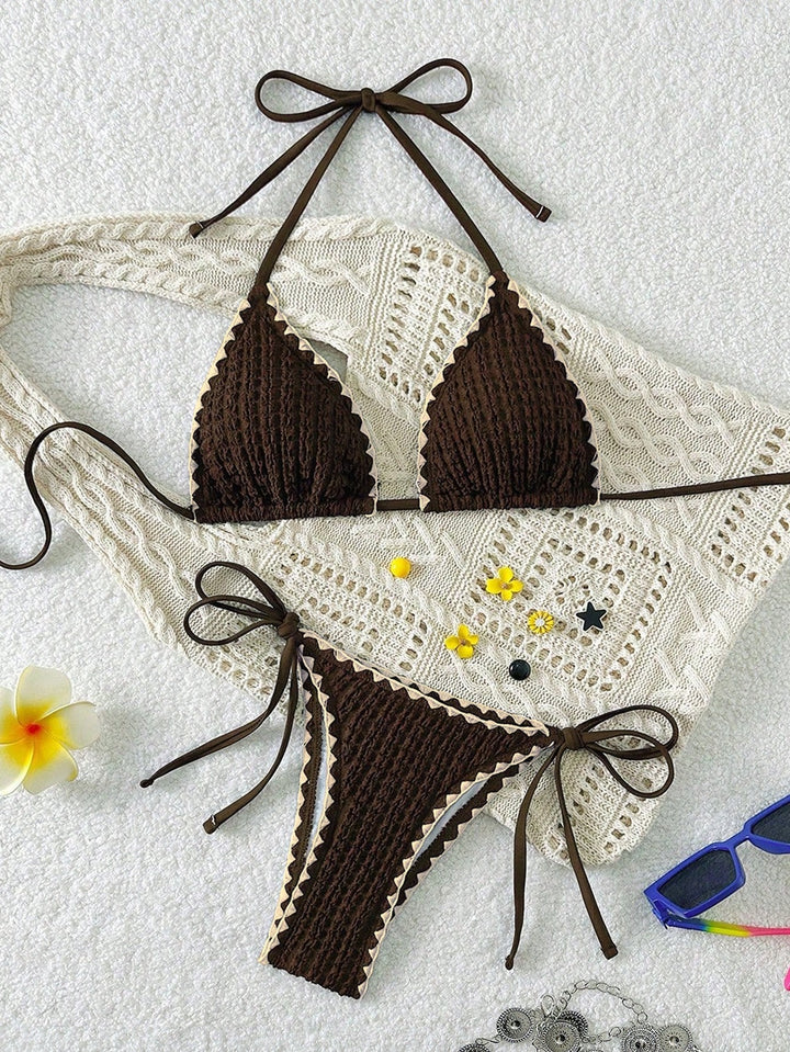 Set bikini SHEIN, maro